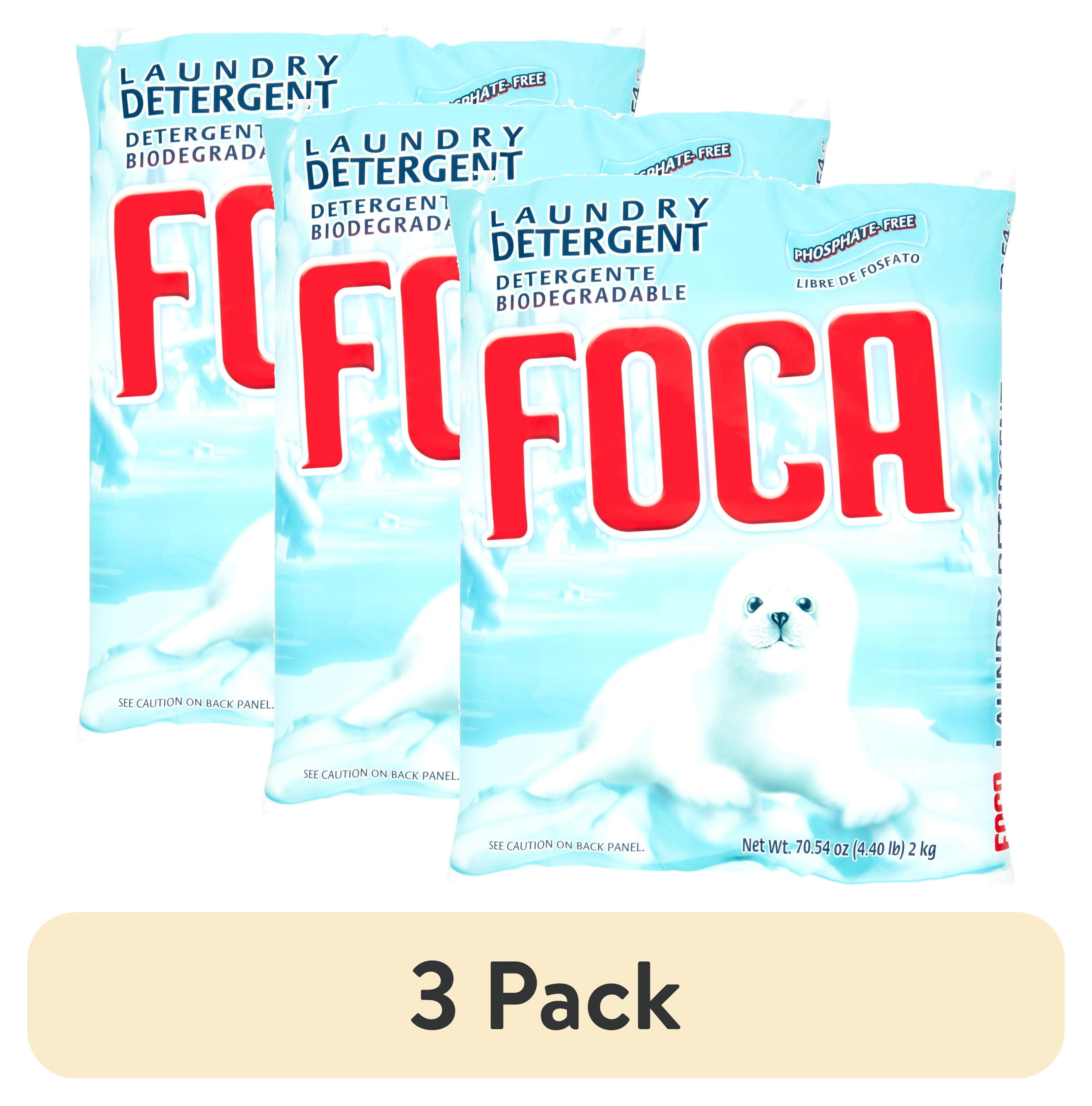 (3 pack) Foca Biodegradable Laundry Detergent, 70.54 Ounce