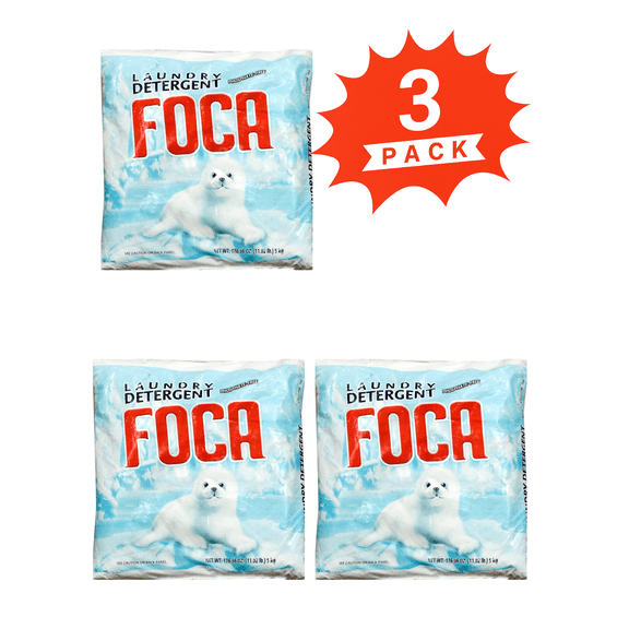 Foca Laundry Detergent (Pack 3) - 33lb