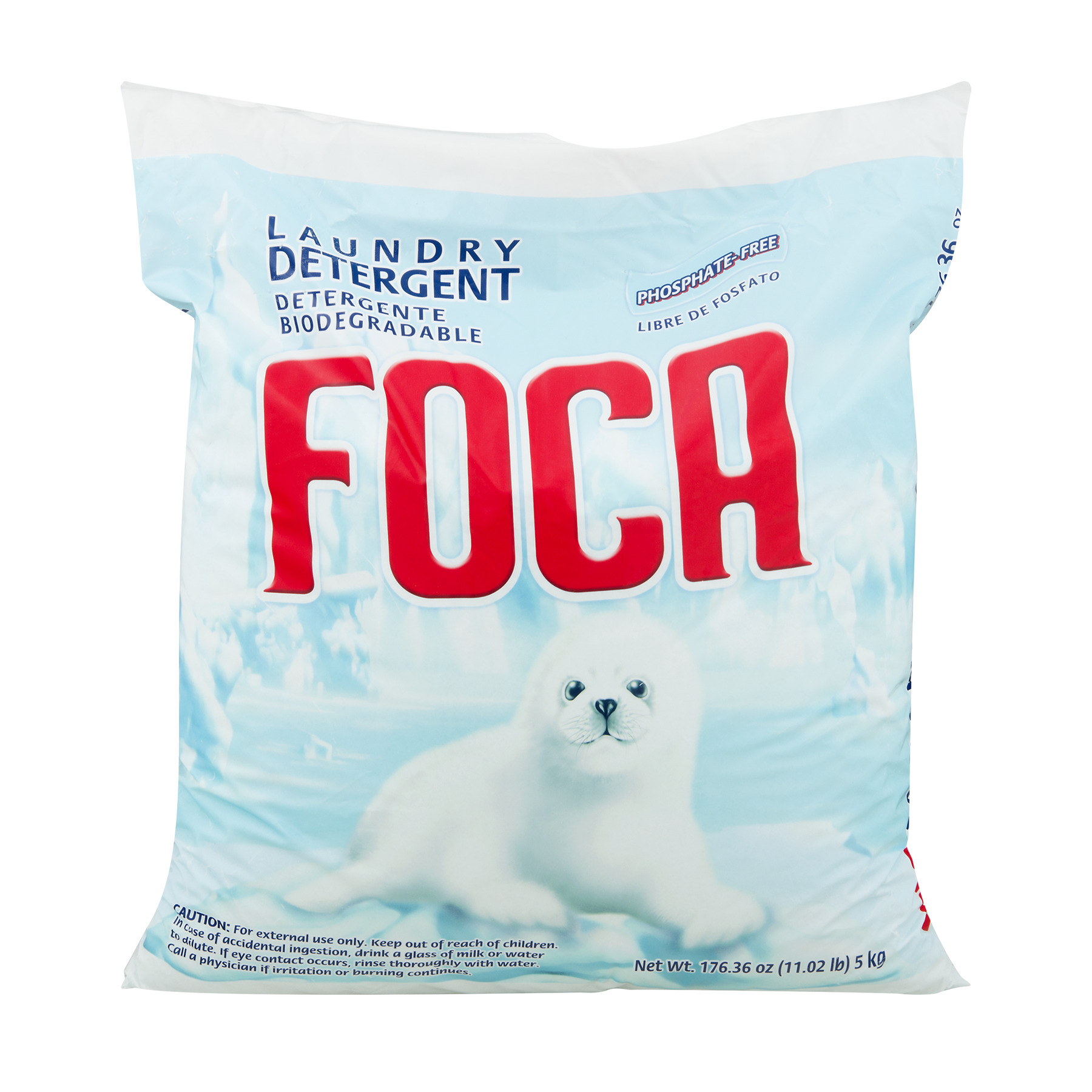 Foca Phosphate Free Laundry Detergent, 176.36 oz - image 1 of 6