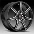 thumbnail image 1 of Focal 422BM F-007 Matte Black Wheel (16x7"/5x4.5mm, +40 mm offset), 1 of 2