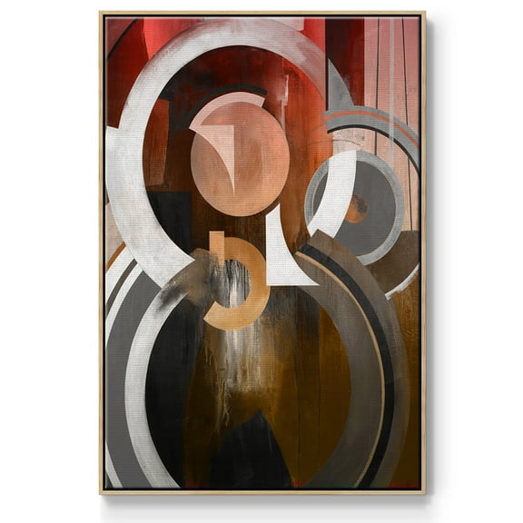 Focal Framed Premium Gallery Wrapped Canvas - Ready to Hang - 17 x 25 - Natural Wood Floating Frame