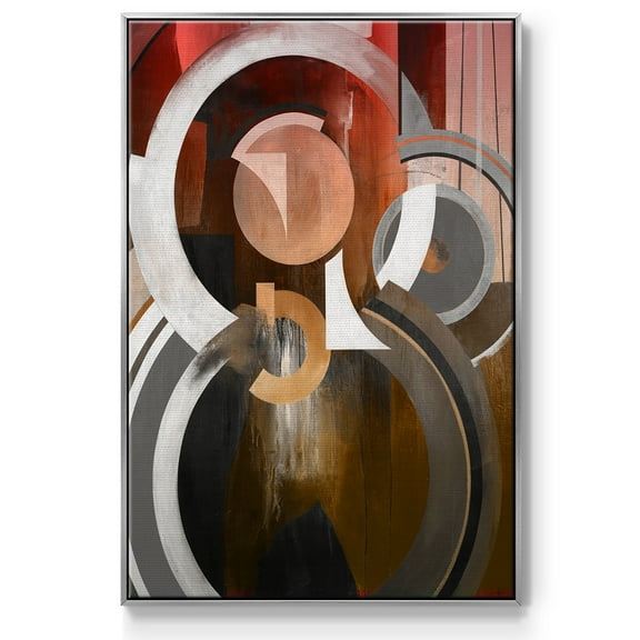 Focal Framed Premium Gallery Wrapped Canvas - Ready to Hang - 17 x 25 - Silver Floating Frame