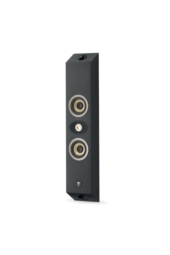 ON WALL 301 130W Max Power 8 Ohms 2-Way Bass Reflex On-Wall Loudspeaker - Black (each)