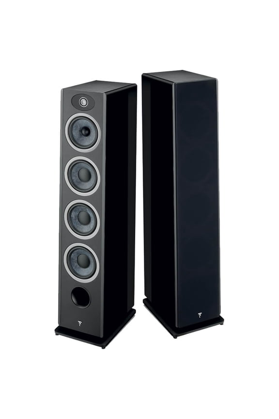 VESTIAN3BLK Vestia No. 3 3-Way Floorstanding Speaker (Each) - High Gloss Black