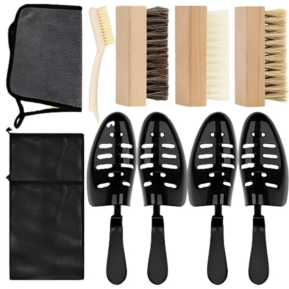 Foci Cozi Dirt-Free Sneaker Cleaning Kit, Black