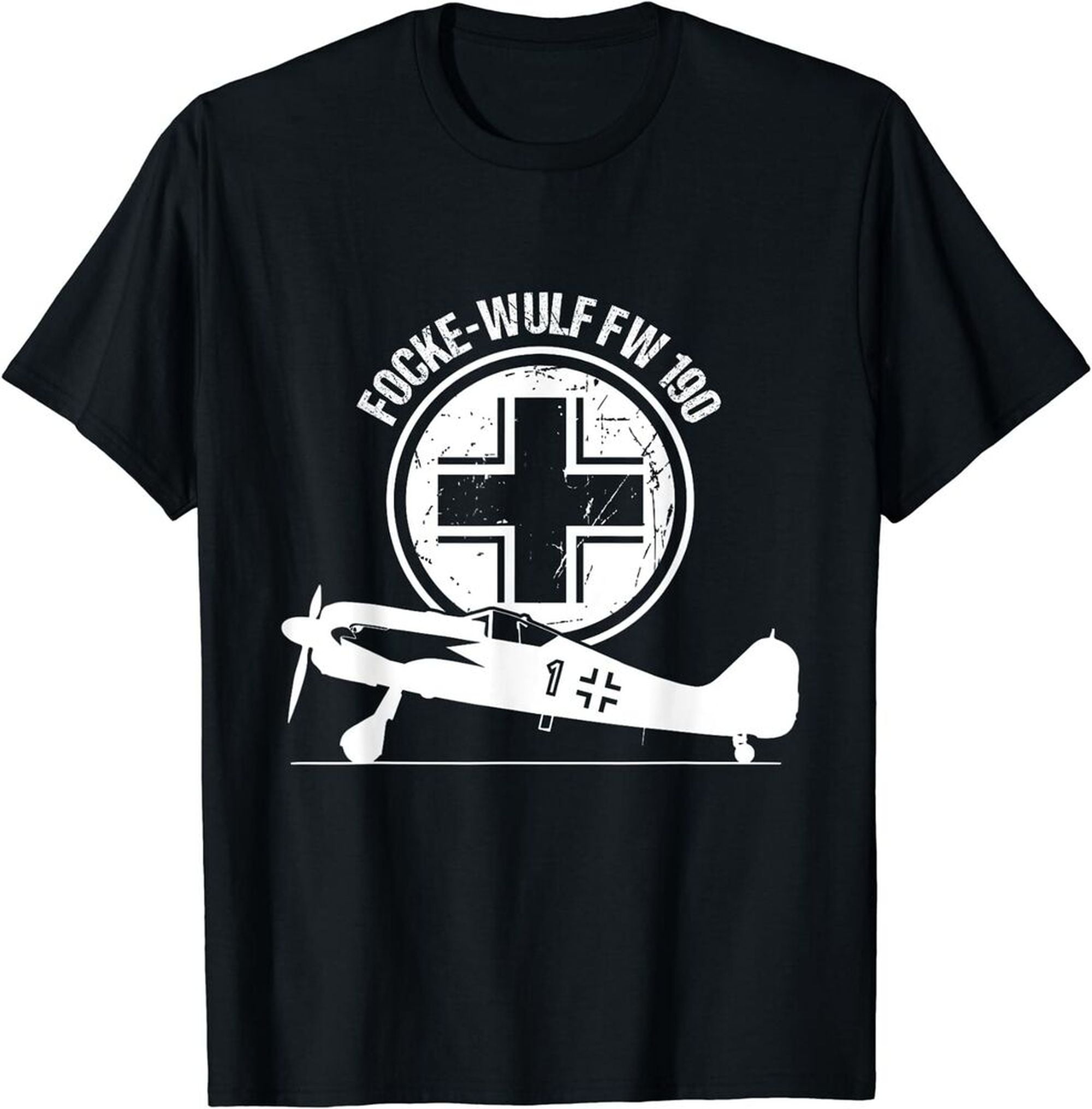 Focke Wulf FW 190 Luftwaffe Warbird Fighter Aircraft Gift T-Shirt ...