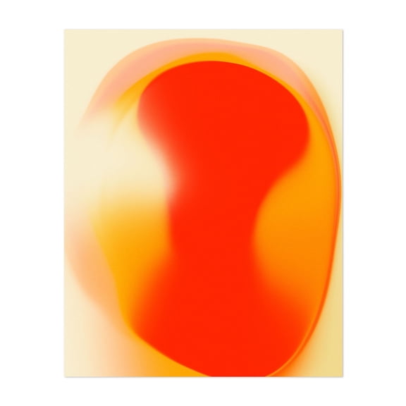 Focus (2) - Digital Art Abstract Modern Art Geometric Minimalist Surrealism Unframed Wall Art Print 6 x 8 inches