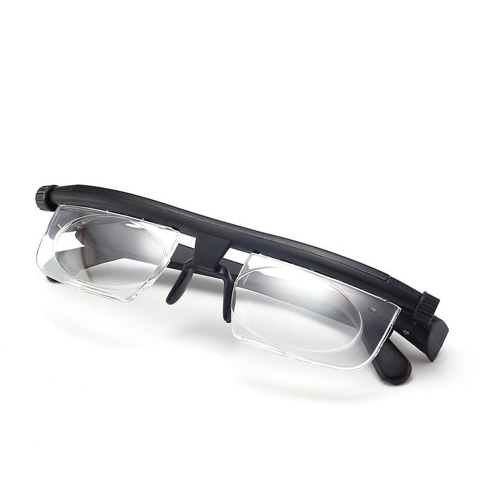 Focus Adjustable Eyeglasses 3 To +6 Diopters Reading Glasses Focal