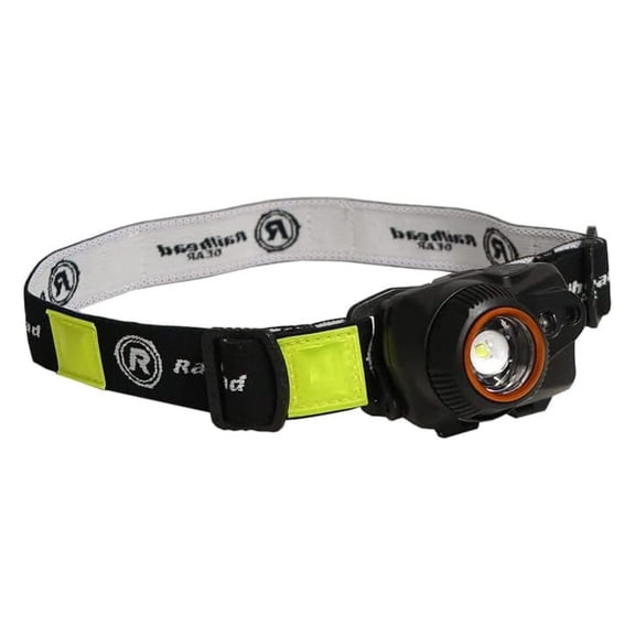Focus Control and Sensor LED 375 Lumens Headlamp with 450 Ft Beam Distance, Adjustable Reflective Strap, KE-FC115