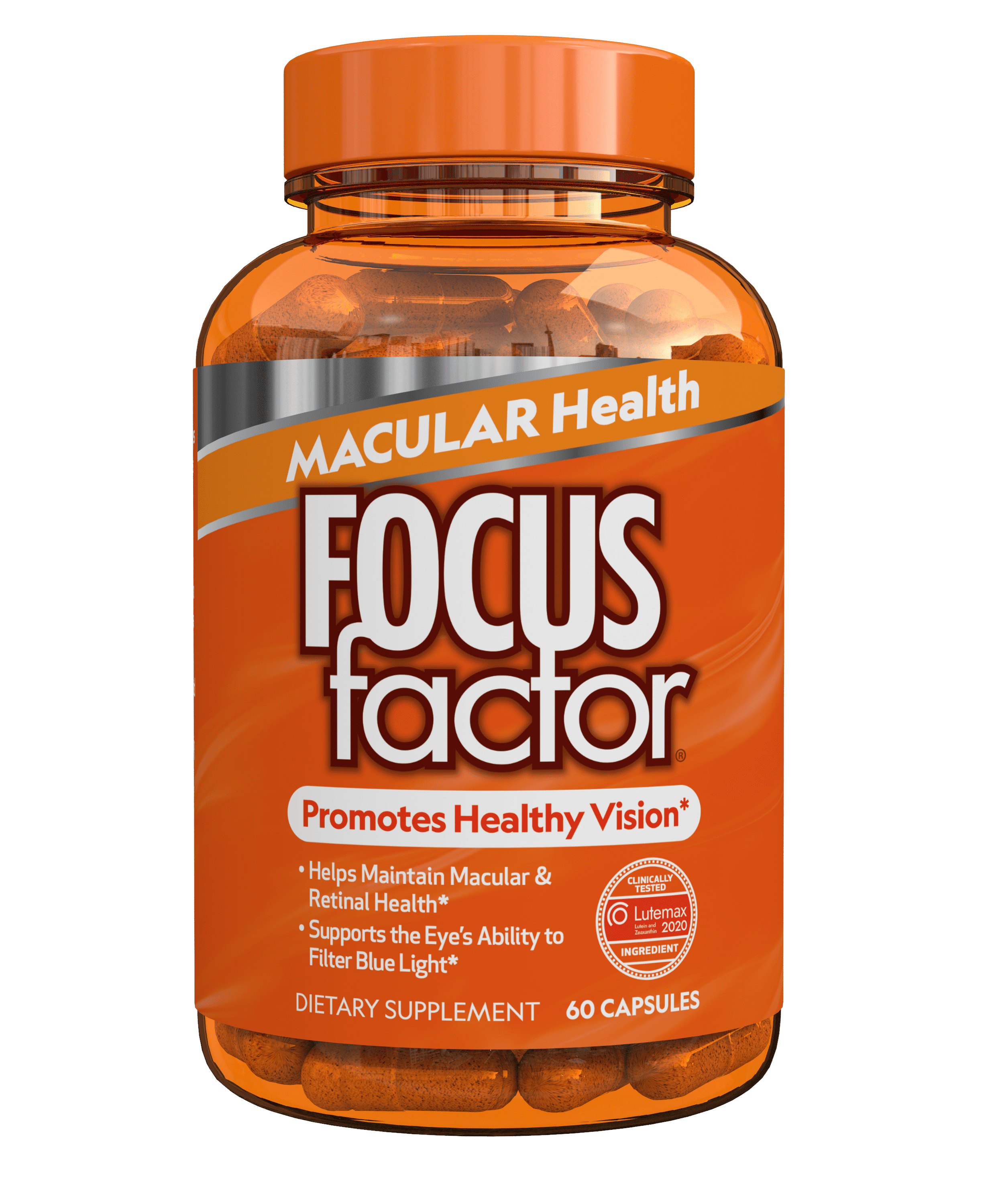 Focus Factor Macular Formula 60ct, Eye Supplement w/ Lutein