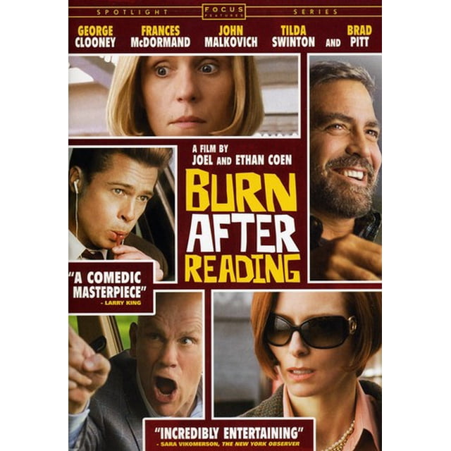 Focus Features - Burn After Reading [DIGITAL VIDEO DISC] - Walmart ...