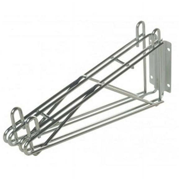 Focus Foodservice Double Wall Bracket - Green - 12 in.