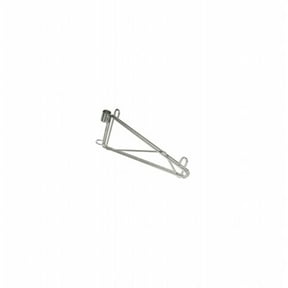 Focus Foodservice FPMB21SCH 21 in. chromate single post mount bracket