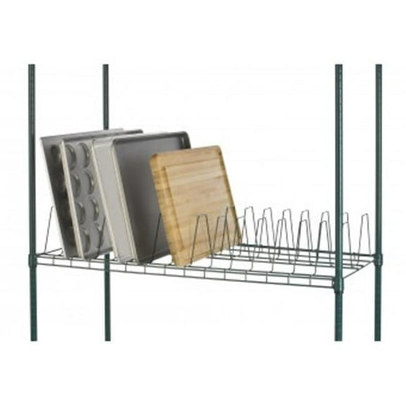 Focus Foodservice FTS2448815GN WIRE TRAY DRYING SHELF 24 X 48 15 TRAY GRN