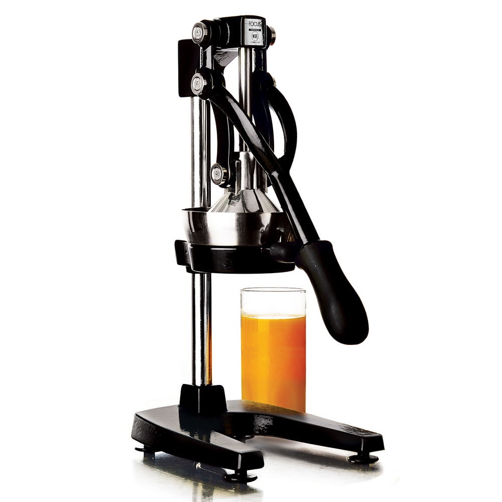 Focus Foodservice Jupiter Large Commercial Juice Press in Black