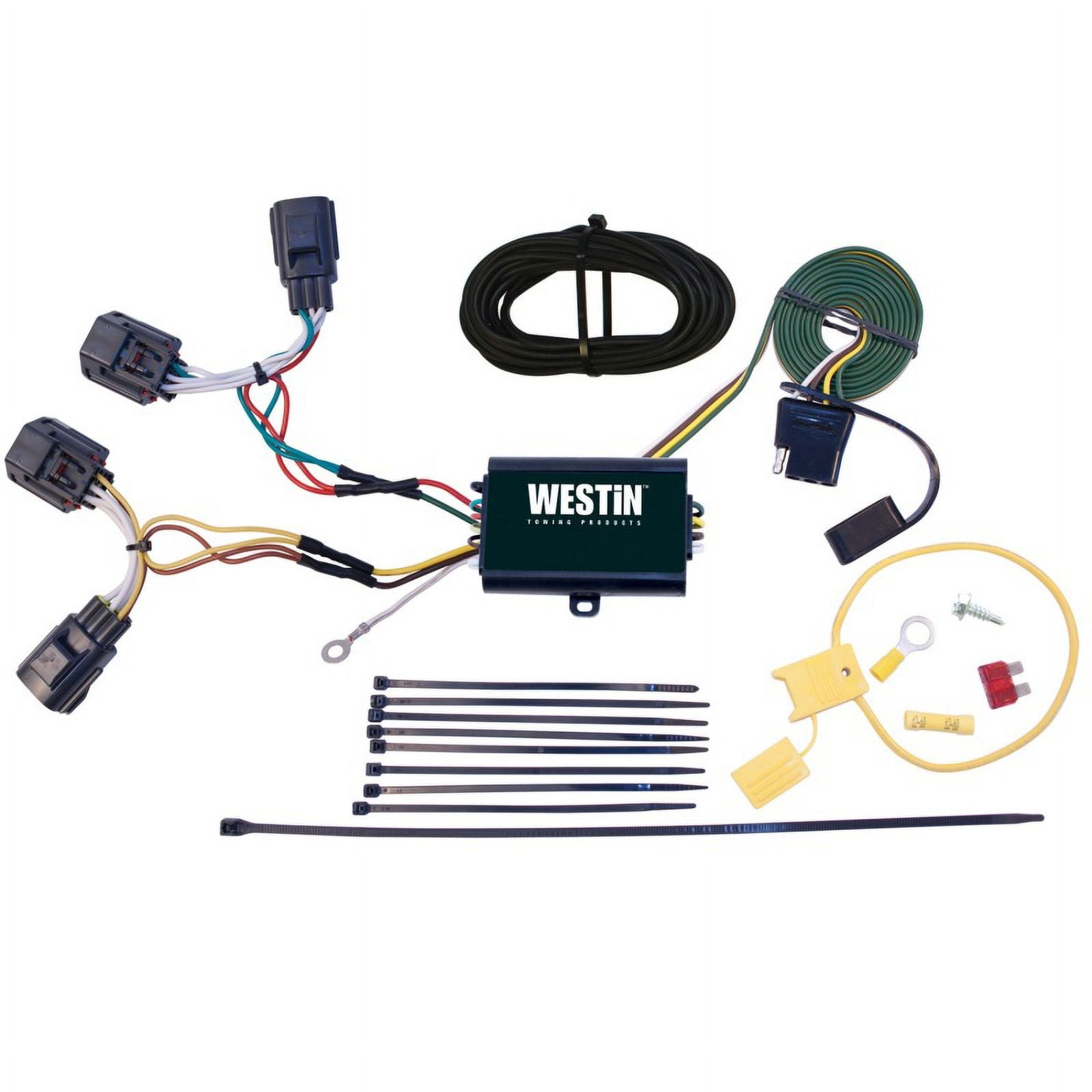 CURT 55532 Vehicle-Side Custom 4-Pin Trailer Wiring Harness, Select Chrysler PT Cruiser