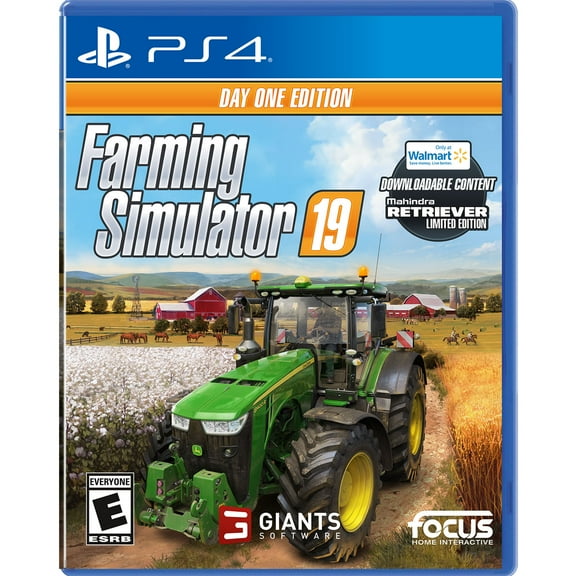 Restored Focus Home Interactive Farming Simulator 19 PlayStation 4 Simulation Video Game
