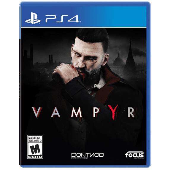 Focus Home Interactive Vampyr, Maximum, PlayStation 4, 854952003745