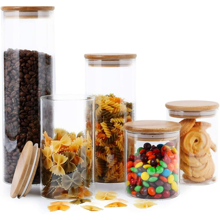 https://i5.walmartimages.com/seo/Focus-Line-Glass-Food-Storage-Jars-Containers-High-Borosilicate-Cookies-Bamboo-Lid-Set-5-Airtight-Canisters-For-Coffee-Flour-Sugar-Candy-Cookie-Spice_cf1dc82f-3263-4496-87ab-5afba3e637be.db3c37a672d6c3d1a06af53e9681d62d.jpeg?odnHeight=768&odnWidth=768&odnBg=FFFFFF