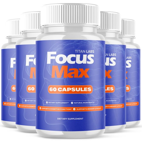 Focus Max Advanced Brain Support Formula Supplement FocusMax 300 Capsules
