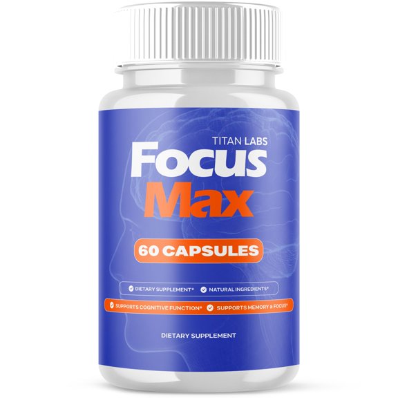 Focus Max Advanced Brain Support Formula Supplement FocusMax 60 Capsules