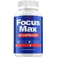 thumbnail image 1 of Focus Max Capsules – FocusMax Natural Blend Memory Focus Support Supplement, 1 Pack, 60 Capsules, 1 of 7
