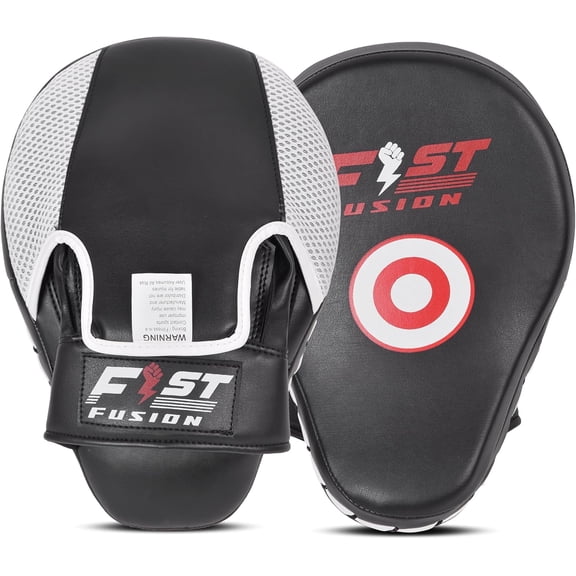 Focus Pads Boxing Curved Punching Mitts MMA Muay Thai Training Punching Focus Pads, Hand Pads Sparring Gear, Strike Kickpad Shields