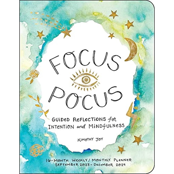 Pre-Owned Focus Pocus 16-Month 2023-2024 Weekly/Monthly Planner Paperback