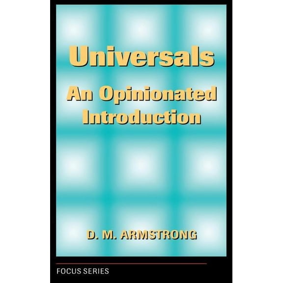 Focus Series Universals: An Opinionated Introduction, (Paperback)