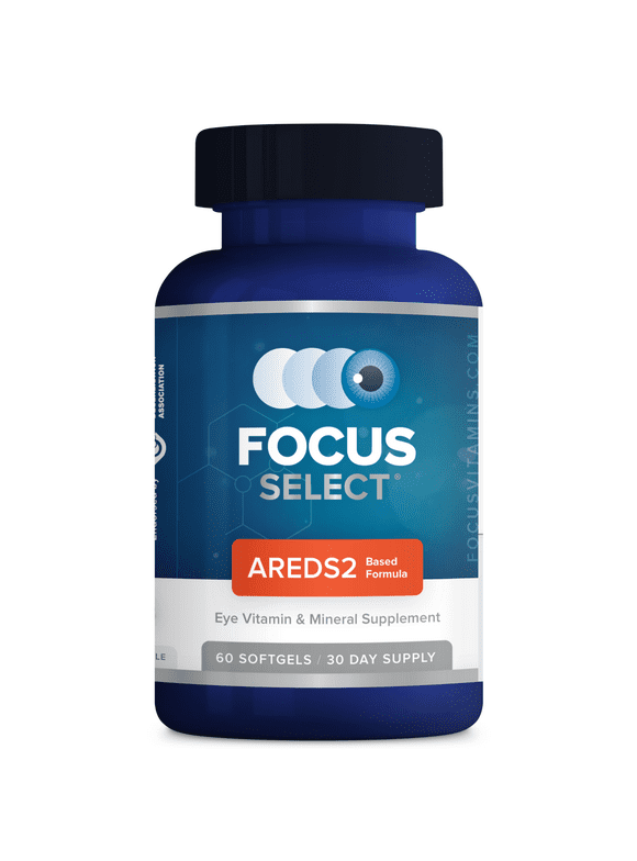 Focus Vitamins Focus Select® AREDS2-Based Eye Formula, 30 Day Supply, 60 Count