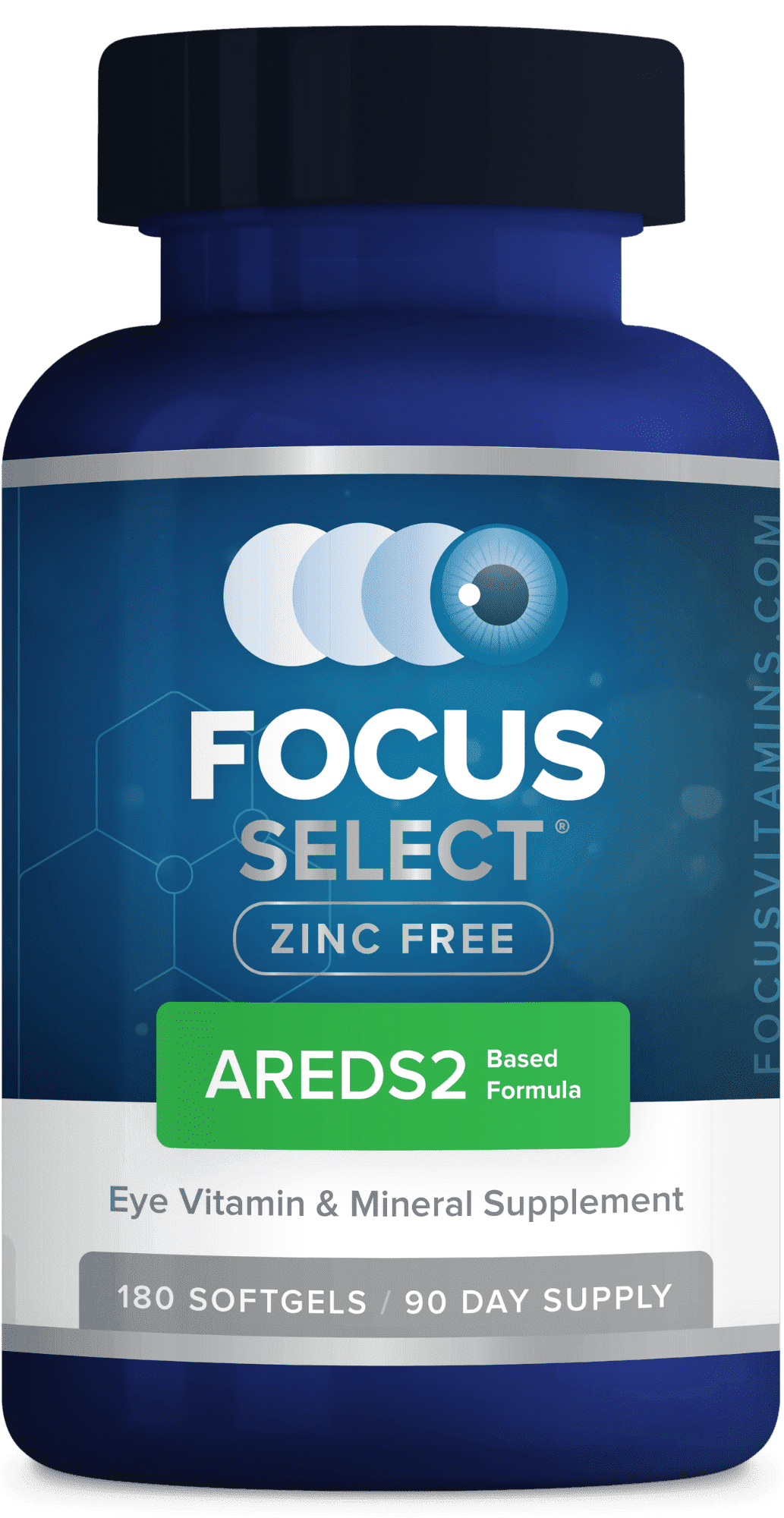 Focus Vitamins- Vision Advanced Health Complex 180-Count- Zinc
