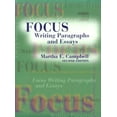 thumbnail image 1 of Pre-Owned Focus: Writing Paragraphs and Essays (Paperback) 0138964653 9780138964658, 1 of 1
