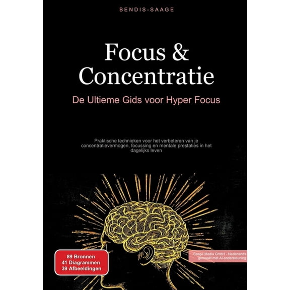 Focus & Concentratie: De Ultieme Gids voor Hyper Focus: Praktische technieken voor het verbeteren van je concentratiever, (Paperback)