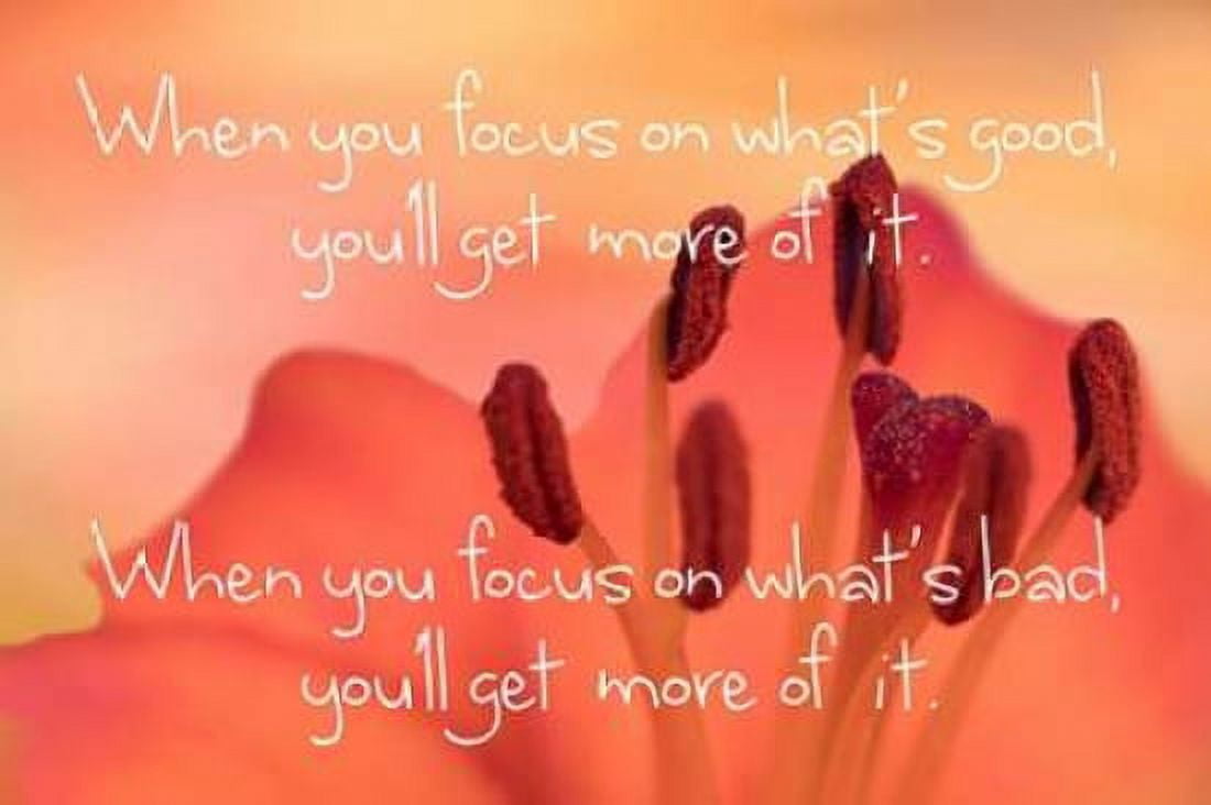 Focus on Good Canvas Art - Ramona Murdock (12 x 18)