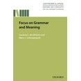 thumbnail image 1 of Pre-Owned Focus on Grammar and Meaning (Paperback) 0194000850 9780194000857, 1 of 1