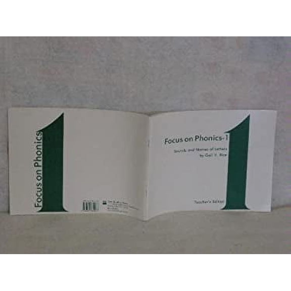 Pre-Owned Focus on Phonics 1: Sounds and Names of Letters (Hardcover) 0883364468 9780883364468