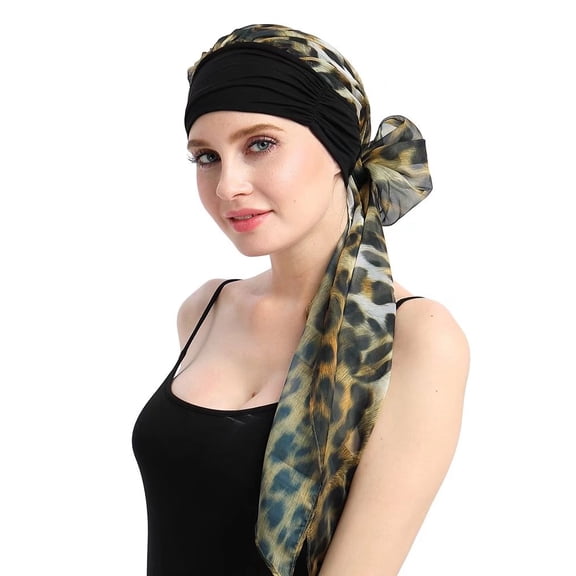 FocusCare Chemo Hats for Women Cancer Headwear Chemotherapy Scarf Adult Female