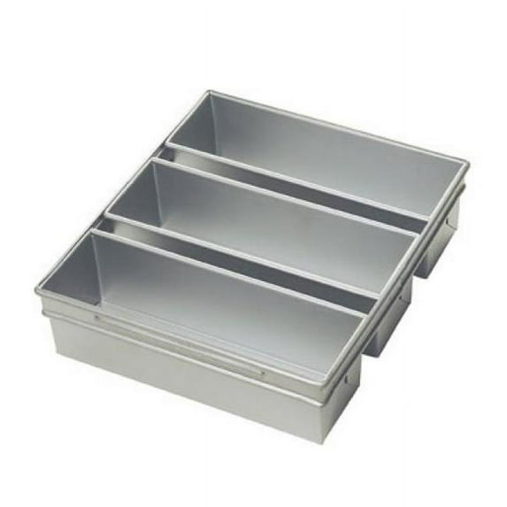FocusFoodService 904635 13.72 in. x 15.63 in. x 4 in. H 3 Strap Pullman Pan Set