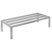 FocusFoodService FADR482012 48 in. x 20 in. x 12 in. Standard-Duty Aluminum Dunnage Racks