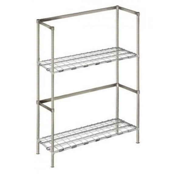 FocusFoodService FBKR184854 18 in. W x 48 in. L x 54 in. H Beer Keg Rack