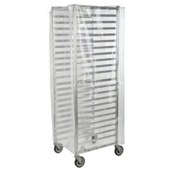 FocusFoodService Full-Size Nylon Bakery Rack Cover 24 in. x 28.5 in. x 62.5 in.
