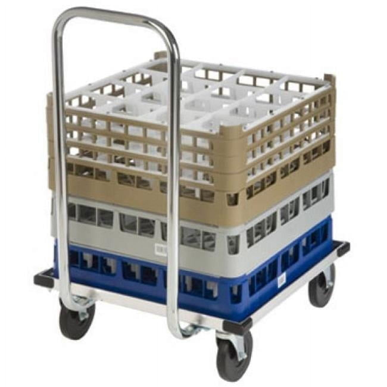 FocusFoodService FDRDA21H Aluminum Dish Rack Dolly with Handle