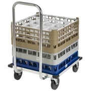FocusFoodService FDRDA21H Aluminum Dish Rack Dolly with Handle