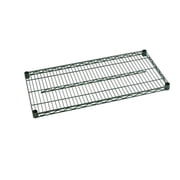 FocusFoodService FF2142G 21 in. W x 42 in. L Epoxy Wire Shelf - Green