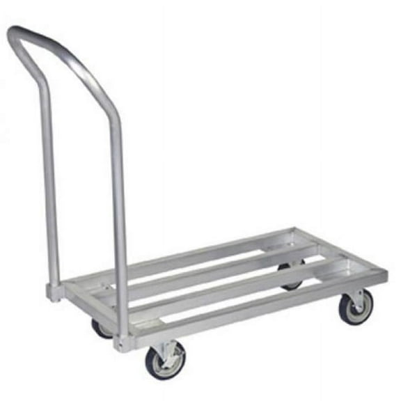 FocusFoodService FMADR4824 48 in. L x 24 in. H Mobile Aluminum Dunnage Rack