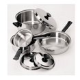 thumbnail image 1 of FocusFoodService KB2732 2 Qt. Sauce Stainless Steel Pan - Pack of 6, 1 of 1