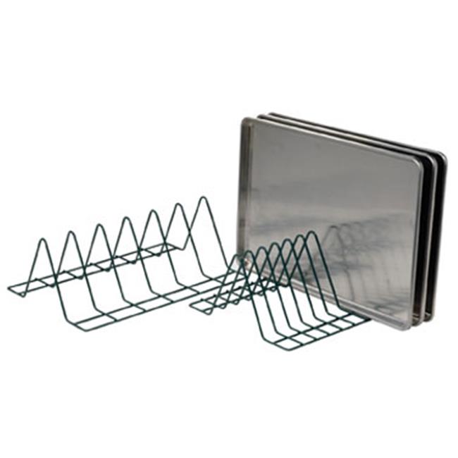 FocusFoodService Wire Tray Storage Module Green Epoxy Coated 12