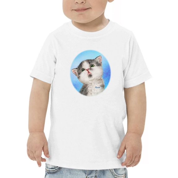 Focused Cat T-Shirt Toddler -Kayomi Harai Designs, 4 Toddler