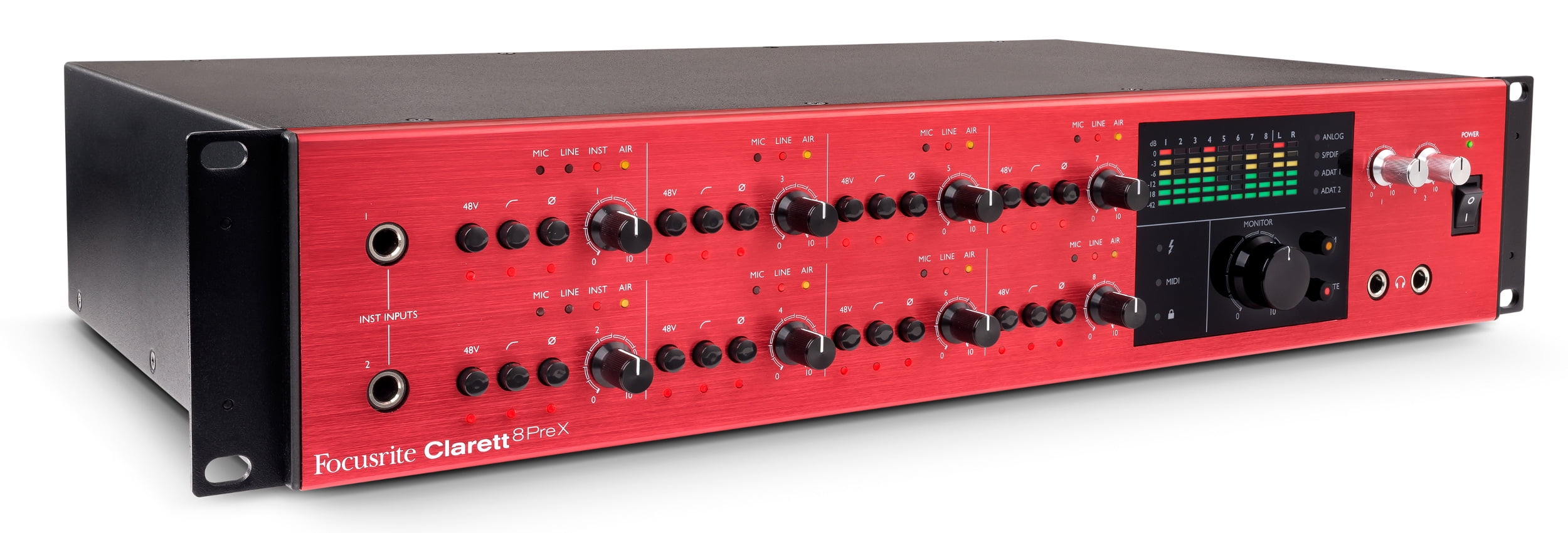 DTM・DAW Focusrite Clarett 8Pre X Thunderbolt DTM・DAW Focusrite Clarett 8Pre X Thunderbolt Focusrite Clarett