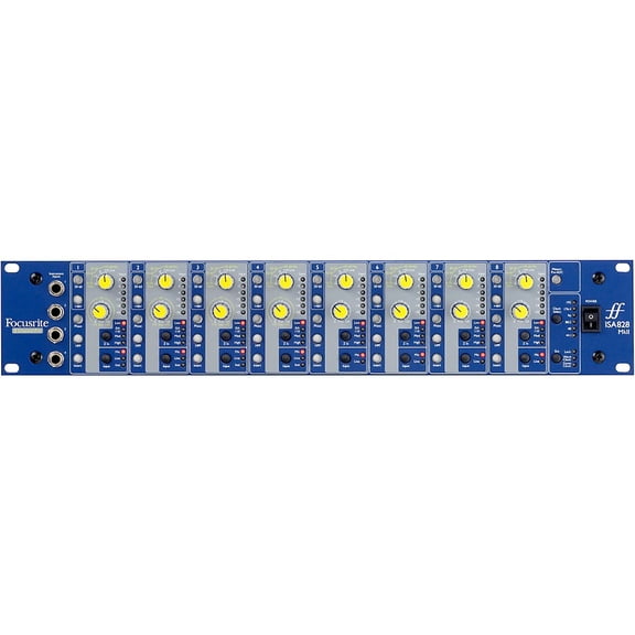 Focusrite Pro ISA 828 MKII 8-Channel Rackmount Microphone Preamp
